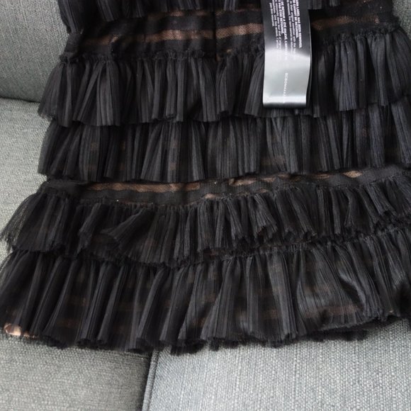 BCBG MAXAZRIA GEI63M77-001 032018 "RENA" BLACK SIZE 6 DRESS *NEW WITH TAGS* - Picture 2 of 14